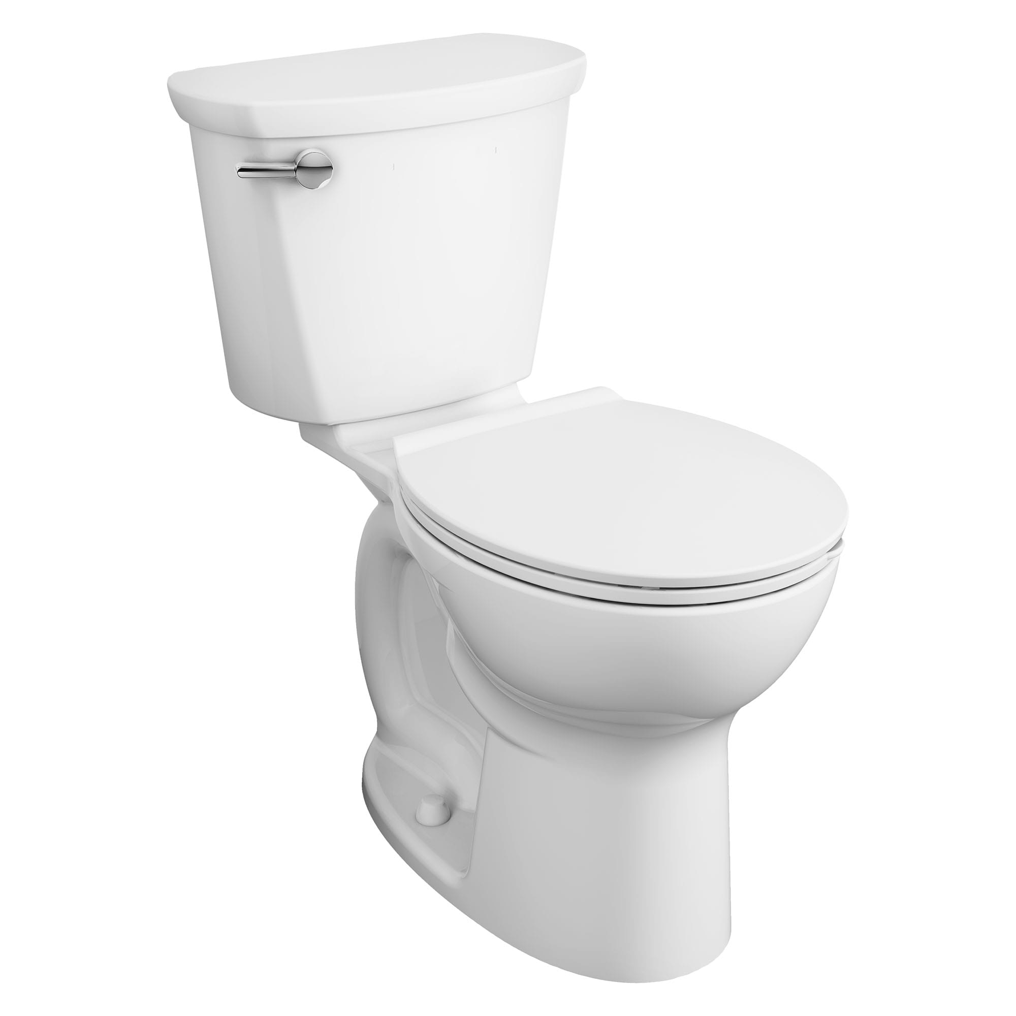 Toilette Cadet PRO, 2 pièces, 1,28 gpc/4,8 lpc, à cuvette au devant rond à hauteur de chaise, sans siège